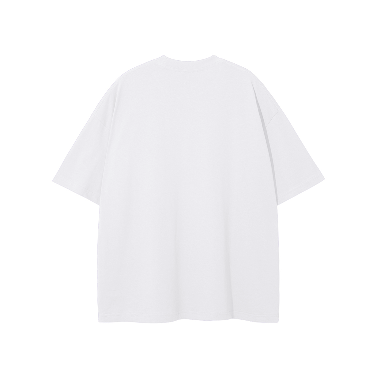 Cry Now, Laugh Later Oversized Tee (White)