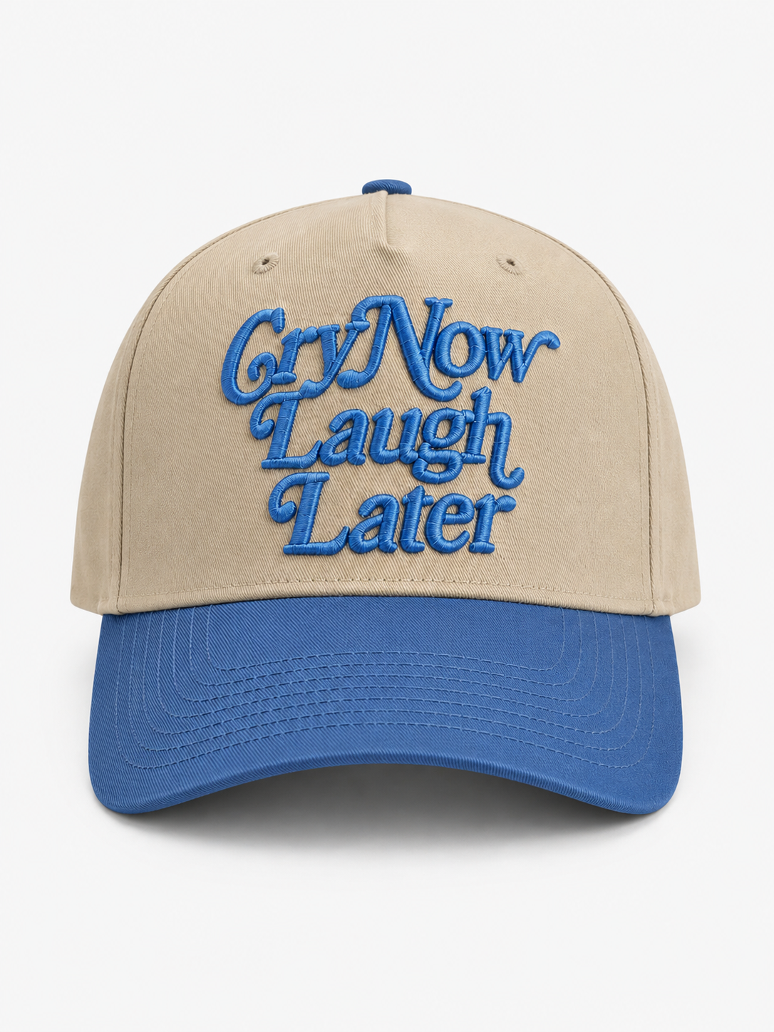 Cry Now, Laugh Later Hat (Blue)