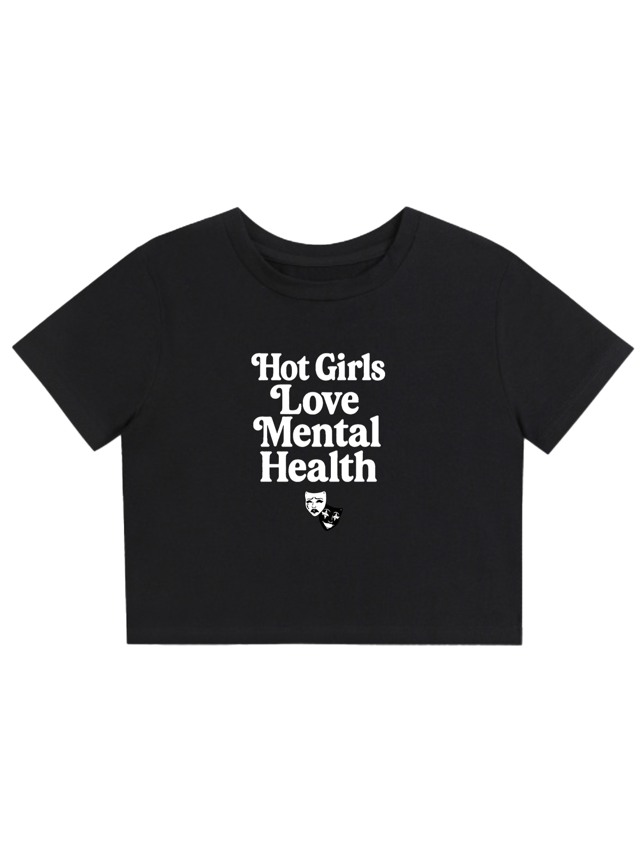 Hot Girls Love Mental Health Baby Tee