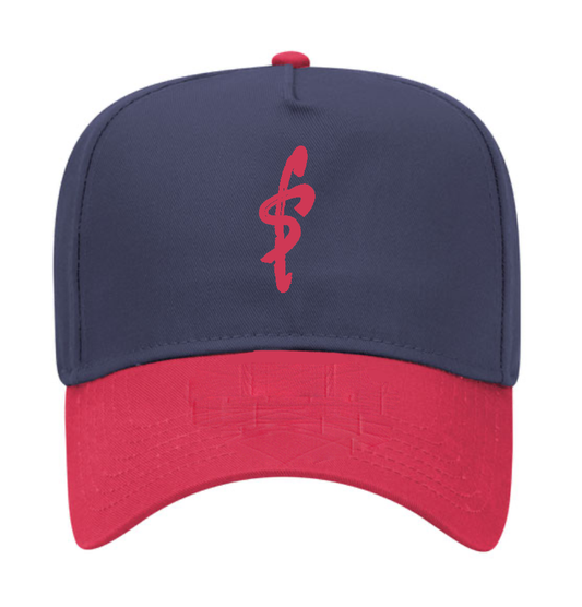 SplitLife Two Tone Logo Hat (Navy/Red)